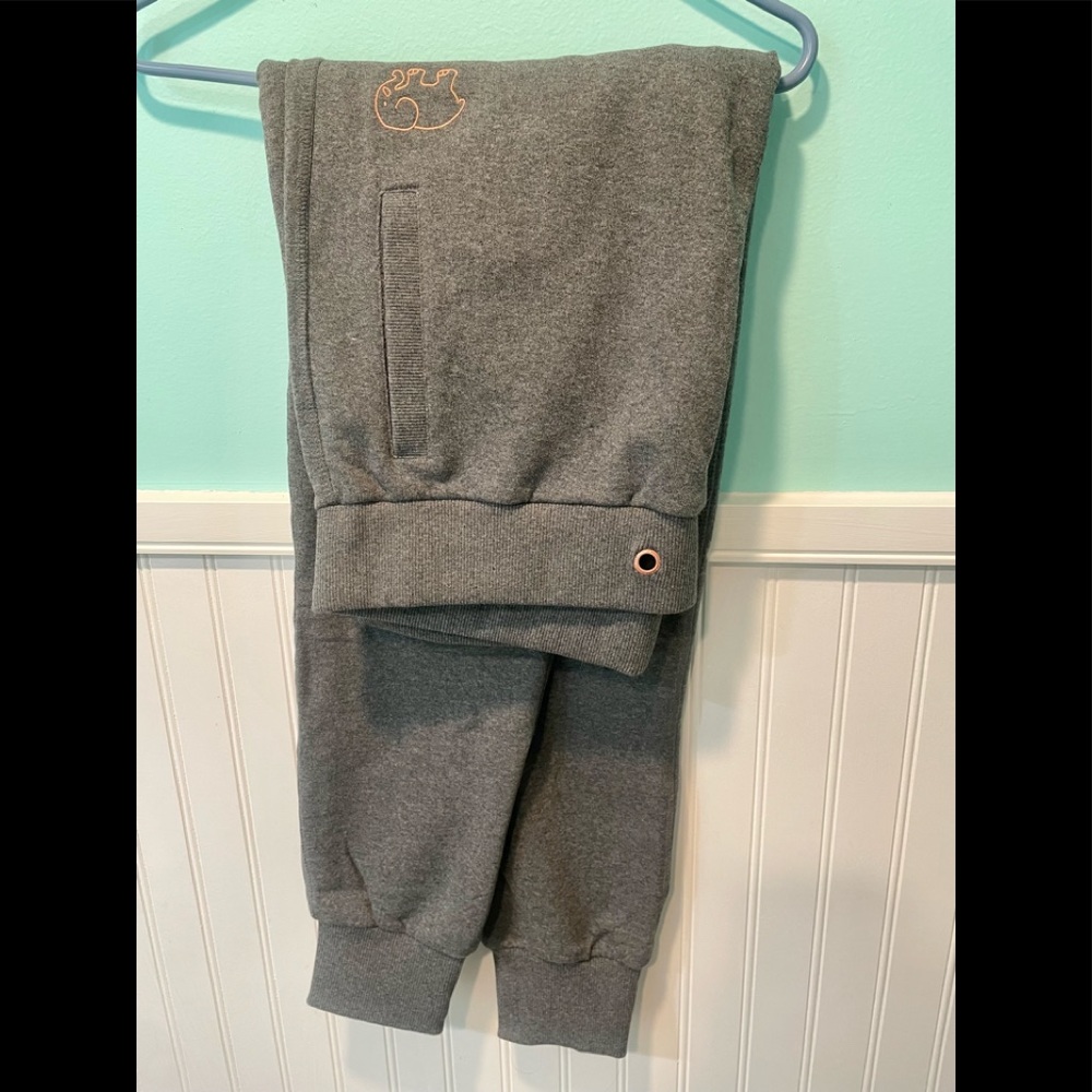 XL ivory Ella joggers